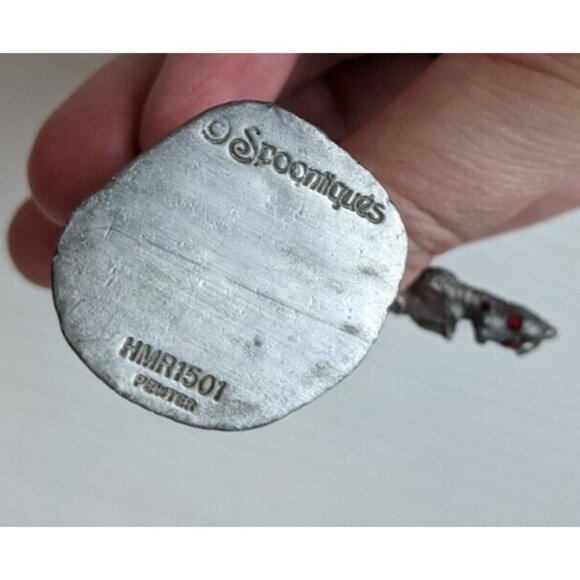 Vintage Spoontiques Pewter Wizard Warlock Sorcerer figurine Magician hmr1501 - Picture 6 of 8